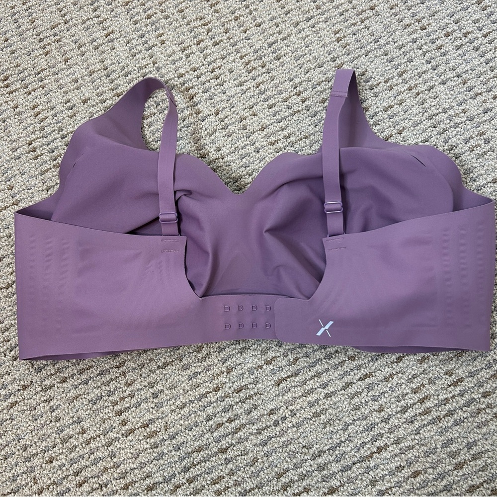 Knix Revolution V-Neck Bra Purple Size XXXL++ - Picture 5 of 8